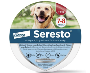 Das Elanco Seresto® Halsband für große Hunde ab 8 kg